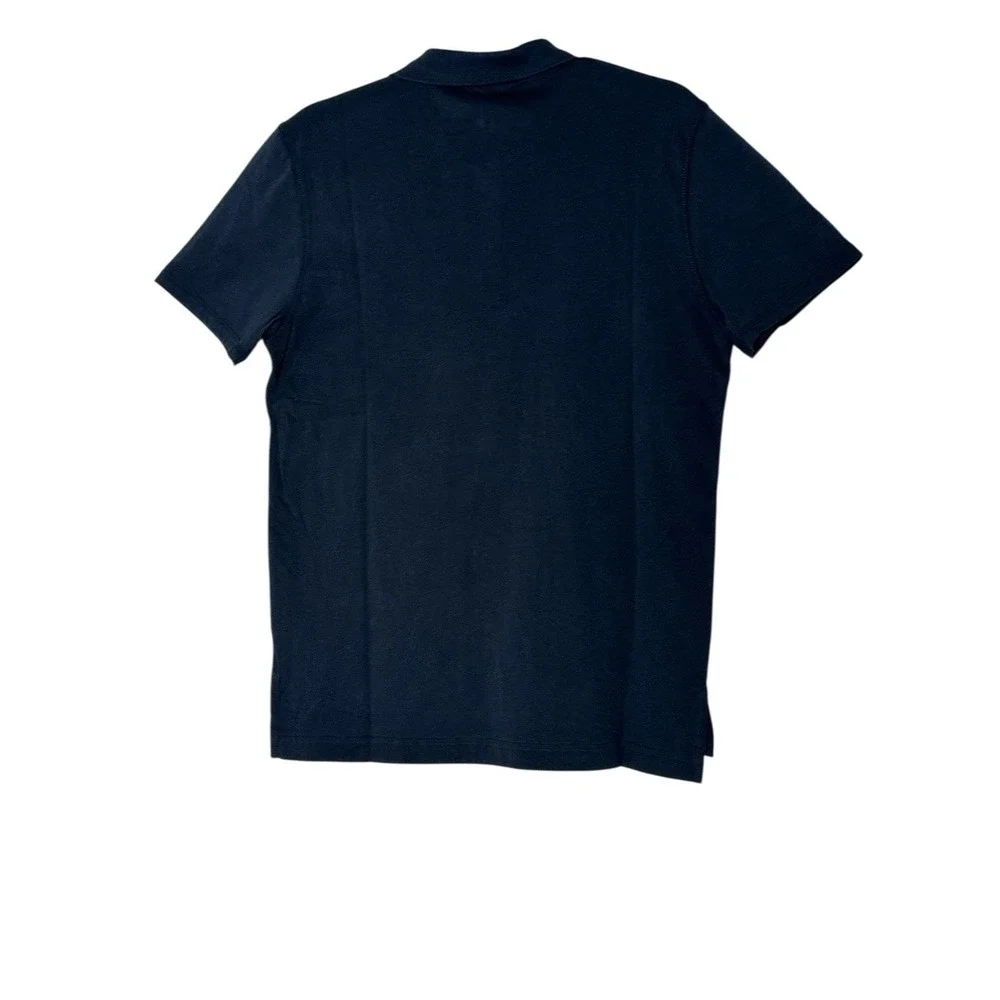 ATM Anthony Thomas Melillo POLO SHIRT Mens‎ small Navy Classic Short Sleeve NWOT